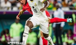 Жанубий Корея 5 та гол урилган учрашувда Ганага ютқазди (видеошарҳ)