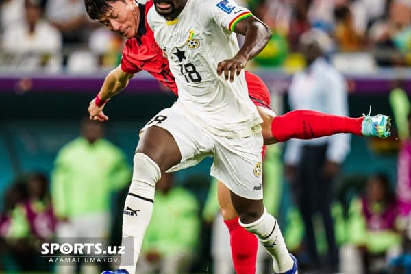 Жанубий Корея 5 та гол урилган учрашувда Ганага ютқазди (видеошарҳ)