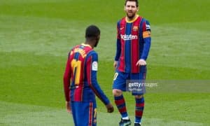 "Барселона" Месси гол урган баҳсда сўнгги дақиқалардаги пенальти туфайли очко йўқотди!