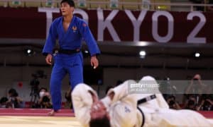 Токио-2020. Бобонов бронза медали учун курашни давом эттириши маълум бўлган жангдан фотосуратларни томоша қилинг!