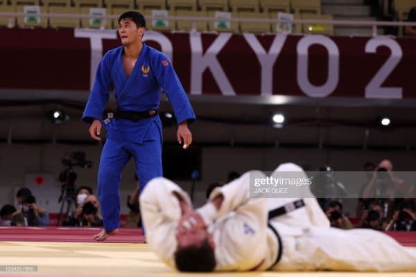 Токио-2020. Бобонов бронза медали учун курашни давом эттириши маълум бўлган жангдан фотосуратларни томоша қилинг!