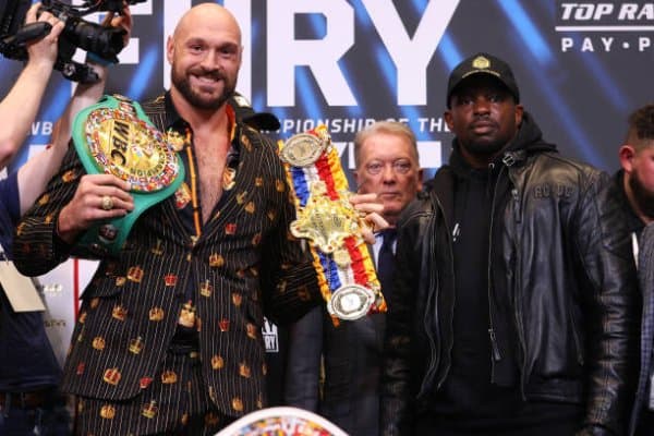 Тайсон Фьюри ва Диллиан Уайт илк бор юзма-юз келди (видео) 