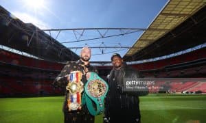 Фьюри ва Уайт жанги бўладиган "Уэмбли"дан ажойиб суратларни томоша қилинг (фотогалерея)