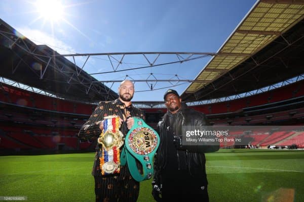 Фьюри ва Уайт жанги бўладиган "Уэмбли"дан ажойиб суратларни томоша қилинг (фотогалерея)