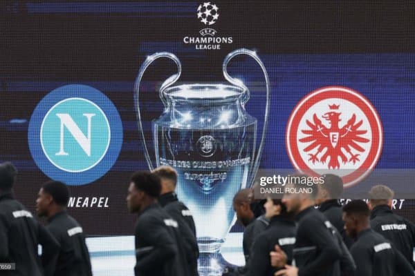 ЕЧЛ. "Наполи" - "Айнтрахт": Асосий таркиблар маълум