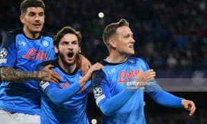 ЕЧЛ. "Наполи" "Айнтрахт"ни ортиқча қийинчиликсиз таслим этди 