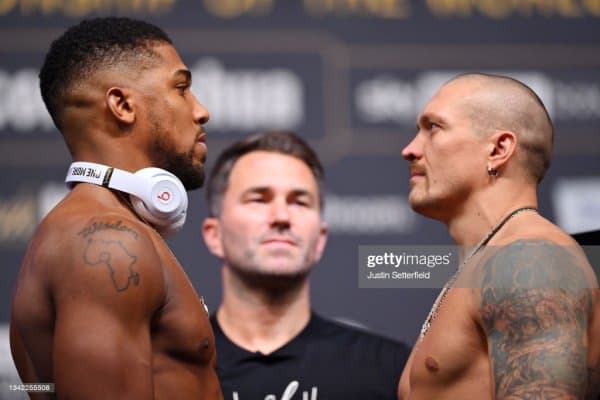 Энтони Жошуа Александр Усикдан 8 кг оғир тош босди (видео)