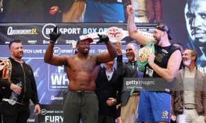 Тайсон Фьюри ва Диллиан Уайт тарозидан ўтди, эртага жанг (видео)