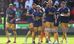 АПЛ. "Ньюкасл" "Брентфорд" майдонида зафар қучди ва МЮни қувиб ўтди 