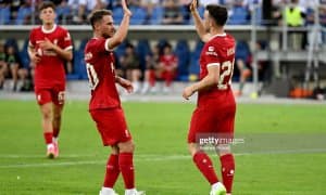 Ўртоқлик учрашуви. 6 та гол урилган ўйинда "Ливерпуль" Германия клуби устидан зафар қучди