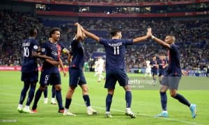 ПСЖ сафарда "Лион"ни йирик ҳисобда мағлуб қилди