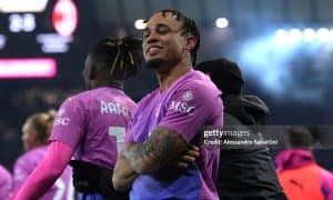 А Серия. "Милан" сўнгги дақиқаларда ғалабани илиб кетди