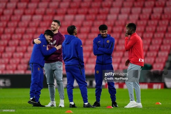 Испания кубоги. "Атлетик" - "Барселона": Асосий таркиблар маълум