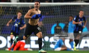 Италия суперкубоги. "Интер" сўнгги дақиқаларда гол уриб, "Наполи"ни мағлуб қилди ва турнир ғолибига айланди