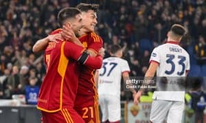 А Серия. "Рома" "Кальяри"ни аяб ўтирмади