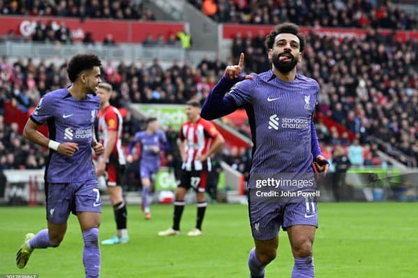 АПЛ. "Ливерпуль" "Брентфорд" устидан йирик ҳисобда ғалаба қозонди