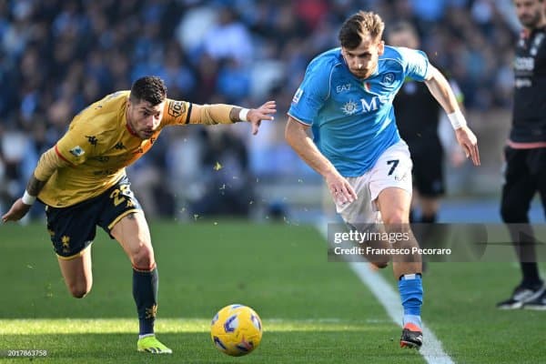 А Серия. "Наполи" сўнгги дақиқаларда мағлубиятдан қутулиб қолди