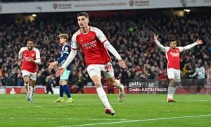 АПЛ. "Арсенал" иродали тарзда ғалаба қозониб, биринчи ўринга чиқиб олди