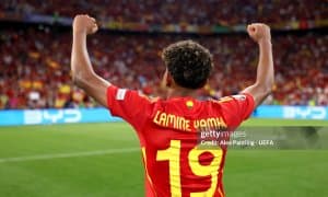 Ямалнинг Испания терма жамоаси таркибидаги рақами ўзгарди