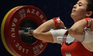 Хушхабар! Муаттар Набиева Олимпиада рекордини ўрнатди!