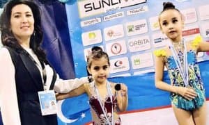 Ёш гимнастикачиларимиз Португалиядаги мусобақада совриндор бўлишди