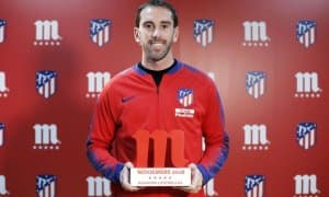 Диего Годин "Атлетико"нинг ўтган ойдаги энг яхши футболчиси деб топилди