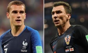 Гризманн - ЖЧ-2018нинг энг сермаҳсул футболчиси, Манжукич эса иккинчи ўринда