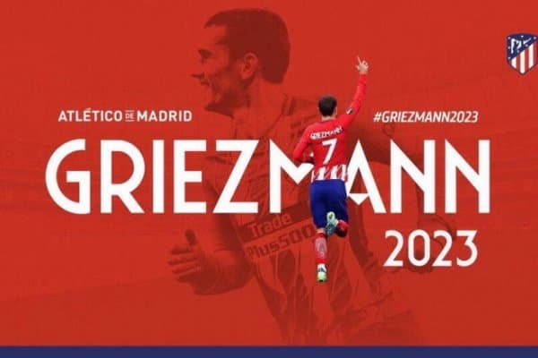 Расман! Гризманн “Атлетико” билан шартномасини узайтирди