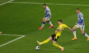 "Боруссия Дортмунд" ишончли ғалабани қўлга киритиб, турнир жадвалида бешинчи ўринга кўтарилиб олди