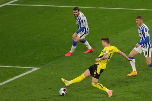 "Боруссия Дортмунд" ишончли ғалабани қўлга киритиб, турнир жадвалида бешинчи ўринга кўтарилиб олди