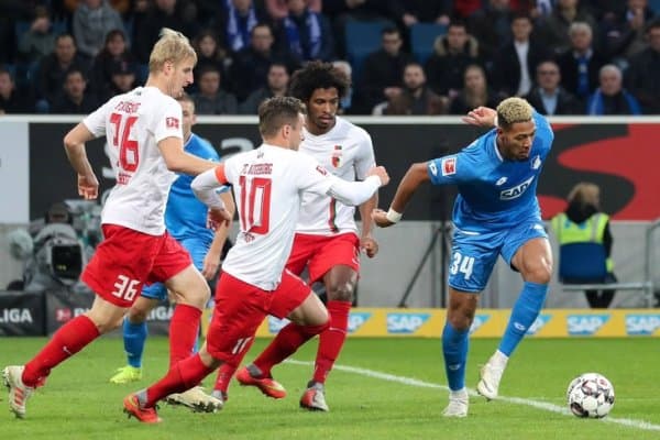 "Хоффенхайм" - "Аугсбург" 2:1 (видео)