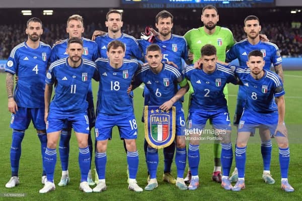 Италия терма жамоасининг Миллатлар лигаси ярим финали учун қайдномаси маълум