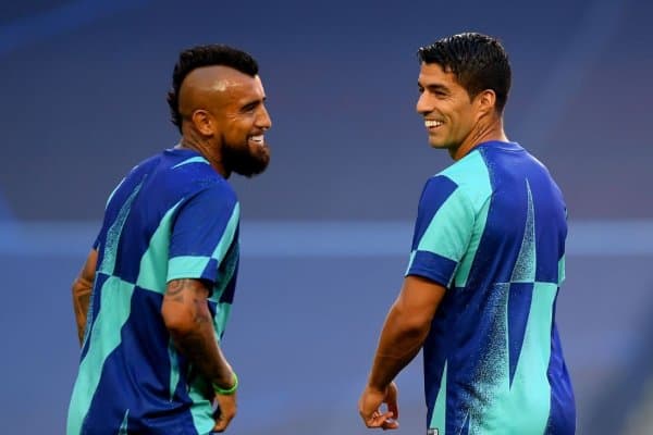 Суарес ва Видаль машғулот ўтказган