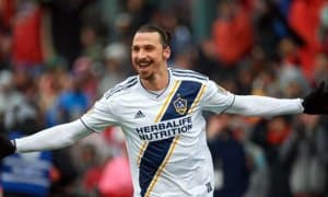 Ибрагимович жорий мавсум МЛСдаги 10-голини урди (видео)