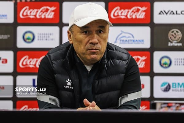 Рўзиқул Бердиев: "Бугунги таркибни футболчиларнинг ҳолатидан келиб чиқиб танлагандик"