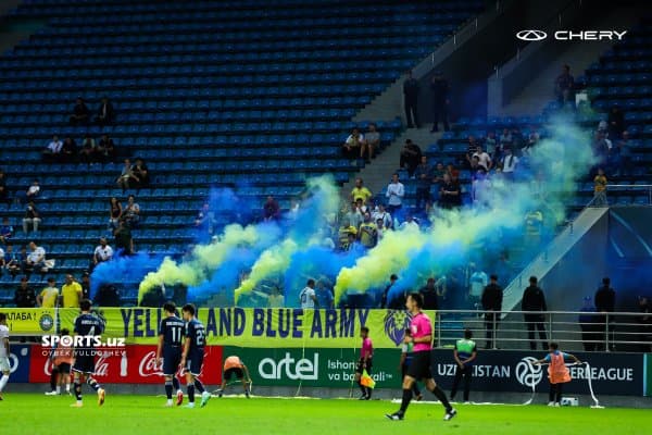 Суперлига. "Пахтакор" - "Олимпик" учрашувидан фотогалерея