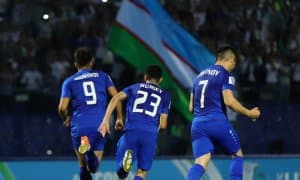 Ўзбекистон Туркманистонни қийинчилик билан енгган учрашувдан фотогалерея