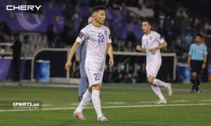 Аббосбек Файзуллаев - Ўзбекистон МТЖнинг Осиё Кубоги-2023даги илк голи муаллифи