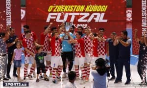 "Пахтакор"ни йирик ҳисобда таслим этган "Жиззах Кентекс" Ўзбекистон Кубогини қўлга киритди (фотогалерея)