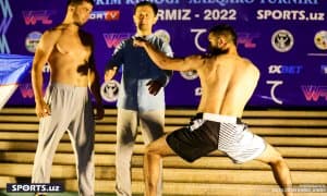 Эртанги супер жанглар олдидан "Face to face" маросими ўтказилди (фотогалерея)