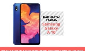 "Бахтли рақам" акциясининг учинчи сонида андижонлик иштирокчи ғолиб бўлди (видео)