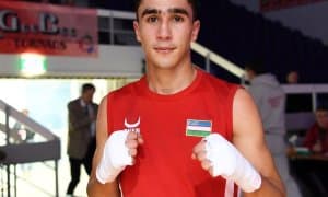 Абдумалик Халаков илк жангини ўтказди