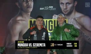 Бектемир Мелиқўзиев ва Габриэль Росадо жанги олдидан юзма-юз келди (видео) 