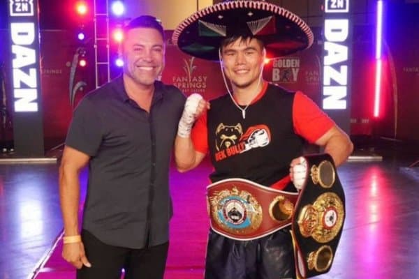 Бектемир Мелиқўзиевнинг промоутери Оскар Де Ла Хойя яна рингга қайтмоқчи. Унга UFC жангчиси рақиблик қилади