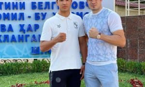 Баҳодир Жалолов ёшлар ўртасида жаҳон чемпиони Жаҳонгир Зокировга рингда мастер класс ўтиб берди (видео) 