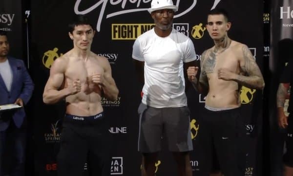 Элнур Абдураимов эртанги титул жанги олдидан тарозидан ўтди (видео) 