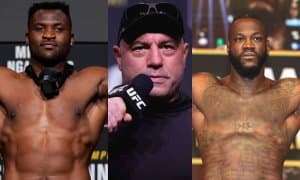 Джо Роган Фрэнсис Нганну ва Деонтей Уайлдернинг зарба кучини солиштирди
