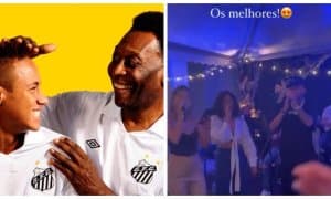 Бразилиялик ишқибозлар ғазаб отига минган! Пеленинг дафн маросими чоғида Неймар қаерда эди?