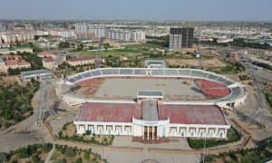 "Сурхон" клуби стадионининг замонавийлаштириш ишлари авжида! (Фото) 