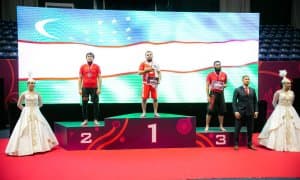 Грепплинг: Азизбек Шарипов Осиё чемпиони!